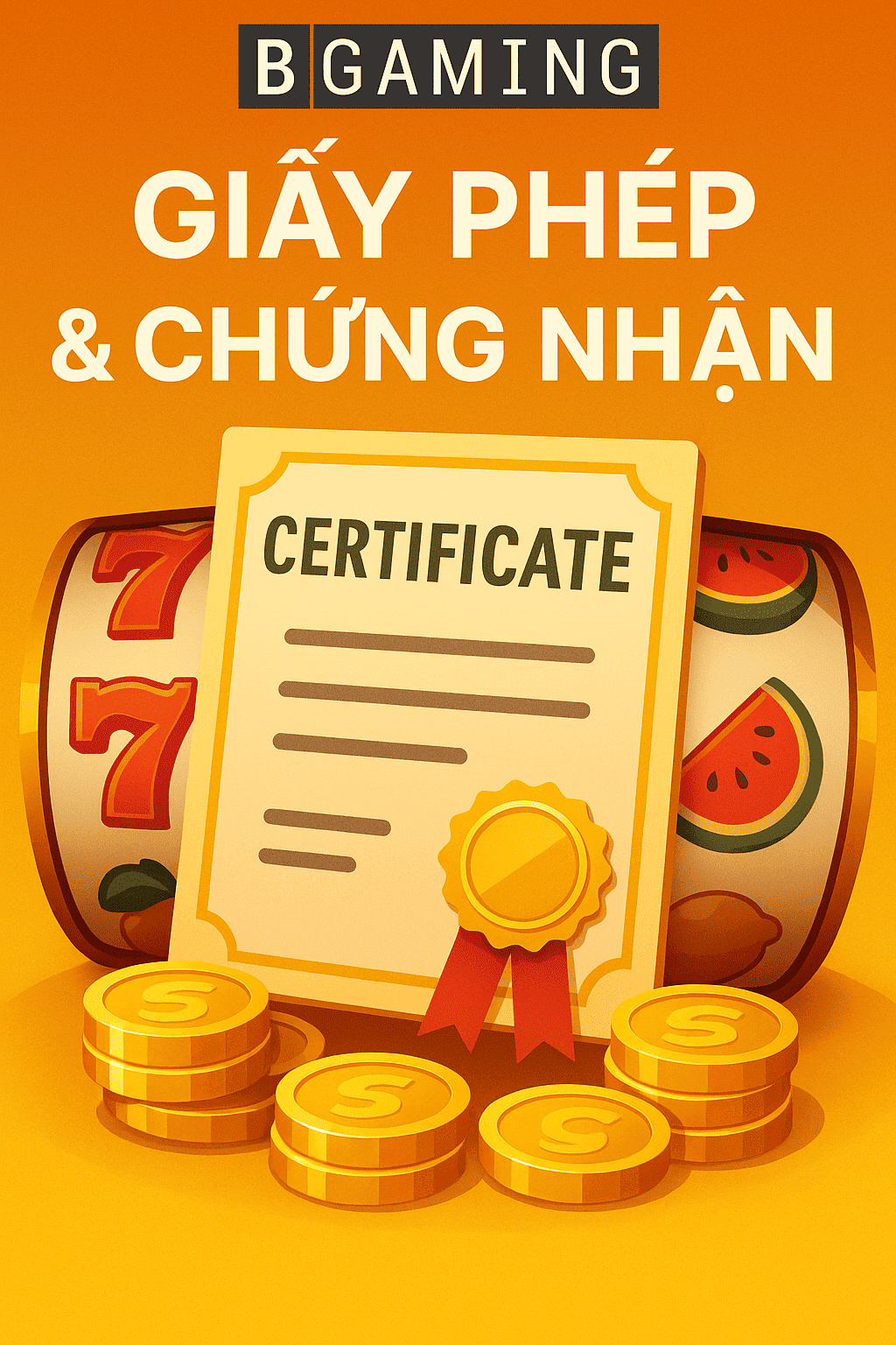 Giấy phép và chứng nhận BGaming
