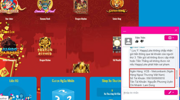 Trò chuyện trực tiếp và hỗ trợ dễ dàng cho bất kỳ ai gặp vấn đề với HappyLuke